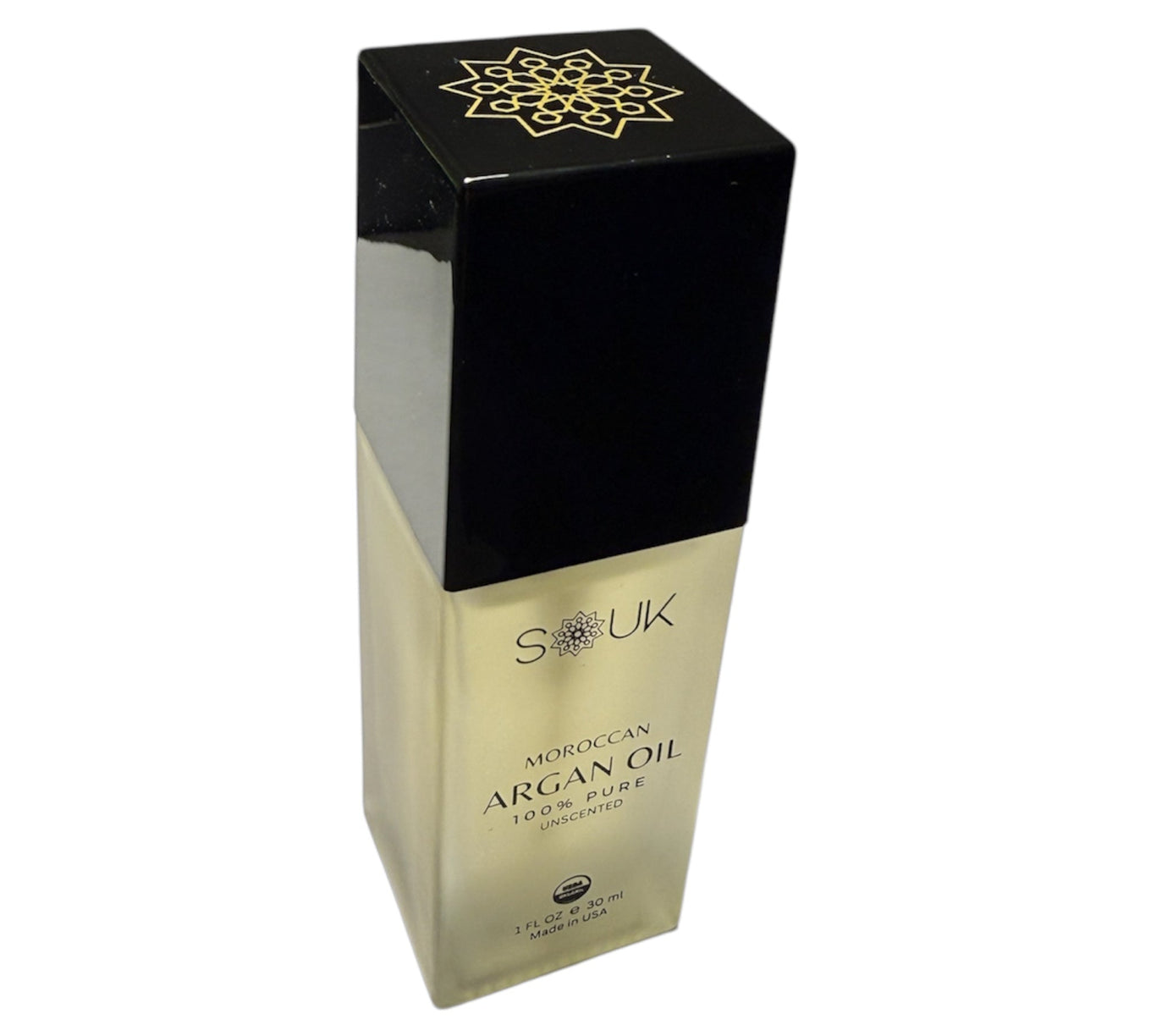 Moroccan Argan Oil - 100% Pure, Unscented, and USDA Organic (1fl oz) Souk