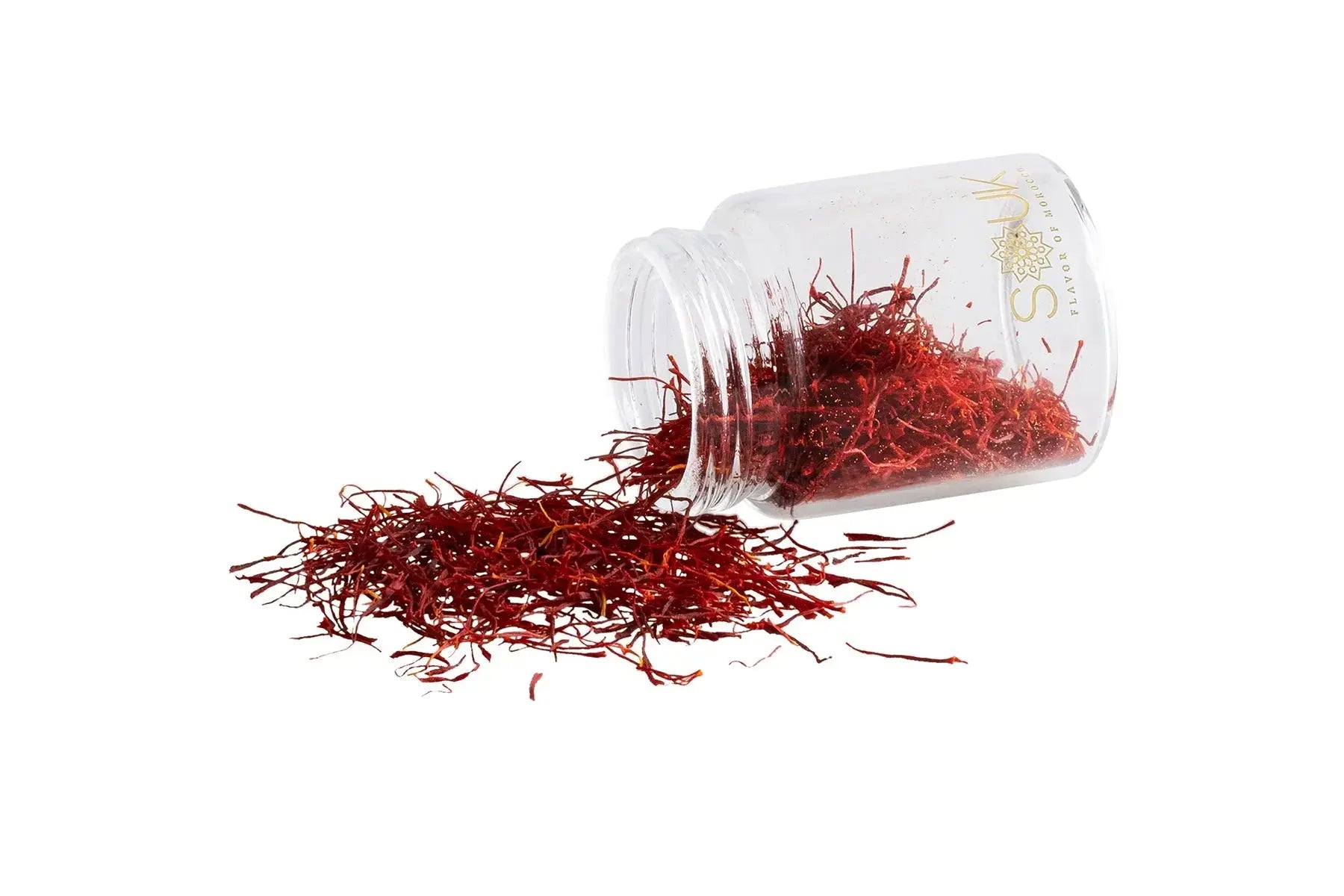 Premium Grade USDA Organic Moroccan Saffron Bottle - 2 Grams Souk