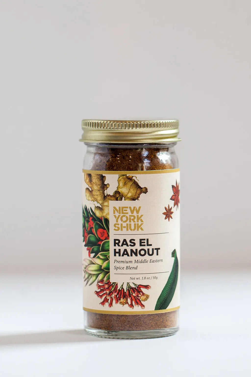 Bottle of Ras El Hanout spice blend